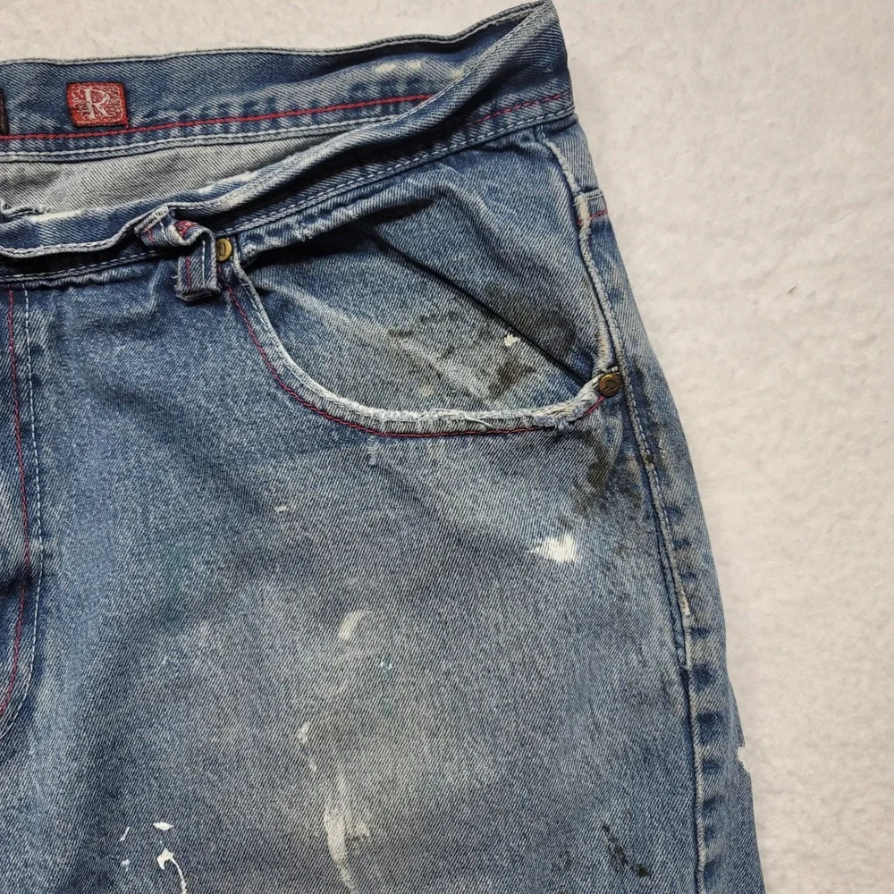 RISK Street Knowledge Denim Jean Cut-Off Shorts